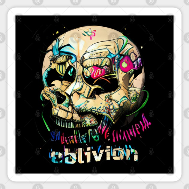 Oblivion Sticker by Lolebomb